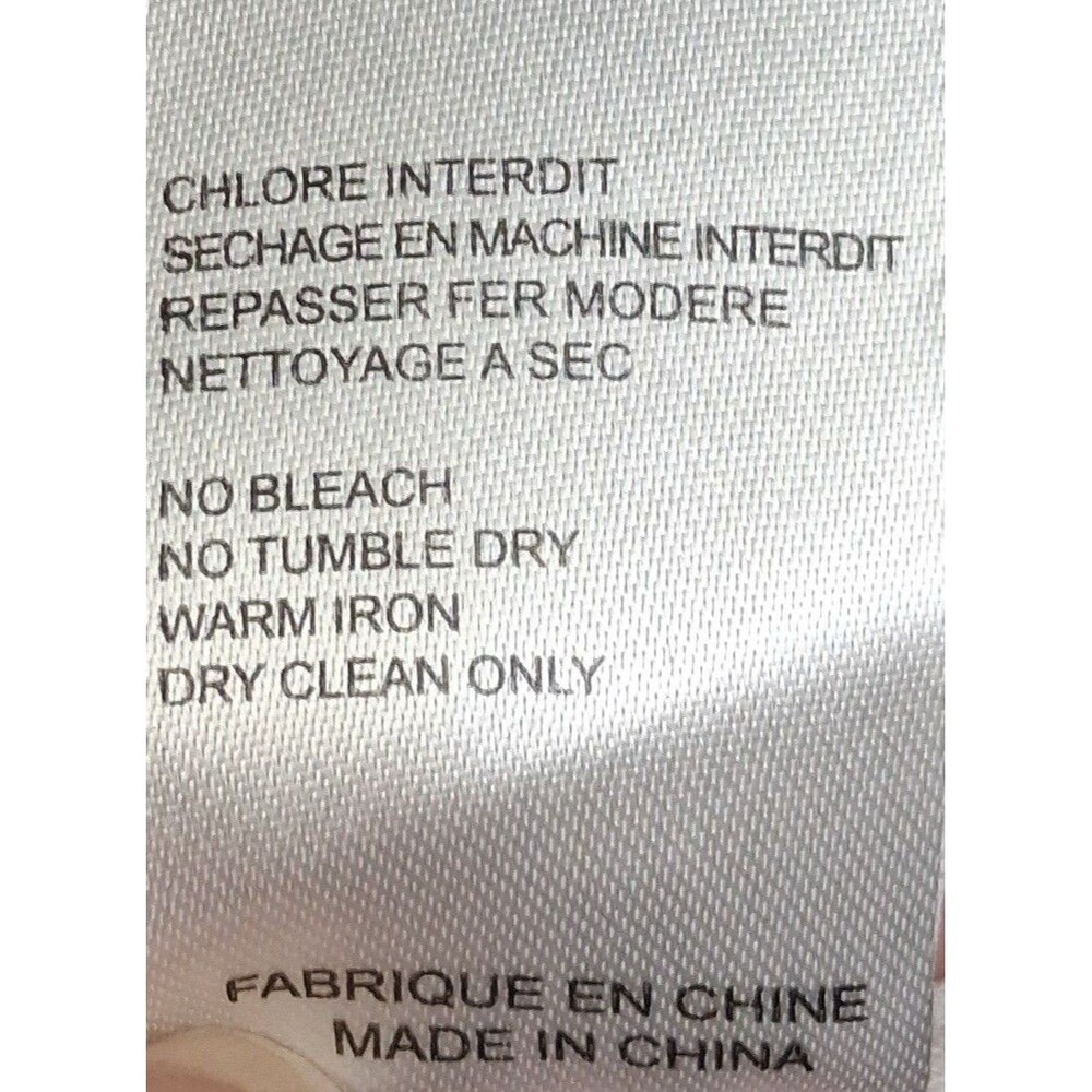 Sheer Light Gray Ramie Blouse Silk Cuffs Joseph Minimalist Top Sz 42 (US 10-12) - Picture 12 of 15